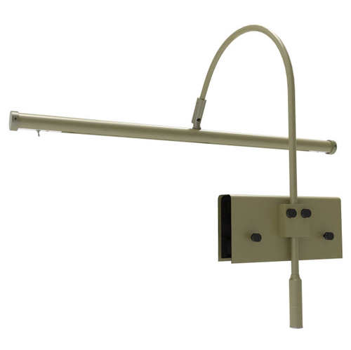 Lámpara de piano de cola ajustable de latón antiguo Cocoweb GPLED19ABD 19 pulgadas RT $210 NUEVA - Imagen 3 de 8