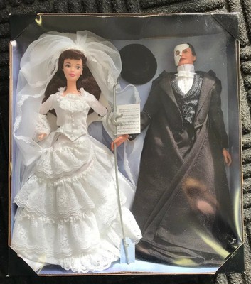 phantom of the opera barbie and ken doll set