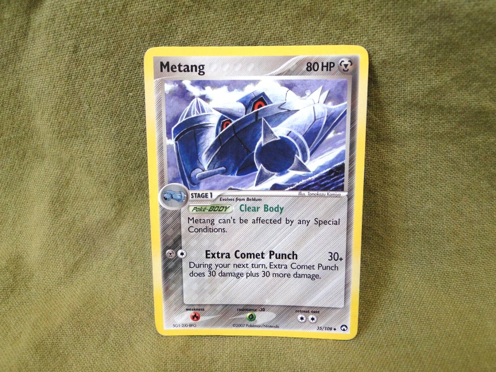 Pokemon Trading Card - EX Power Keepers: Metang 35/108