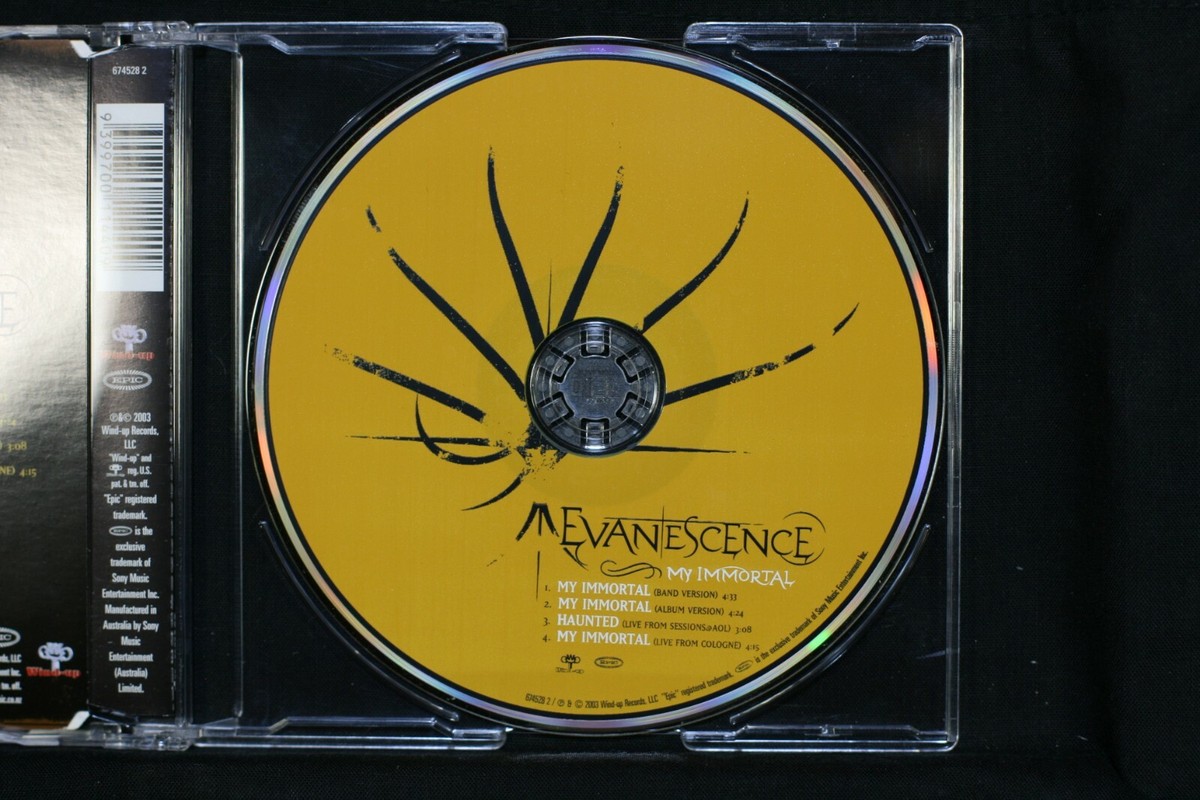 Evanescence ‎– My Immortal - Single - CD (C1071) | eBay