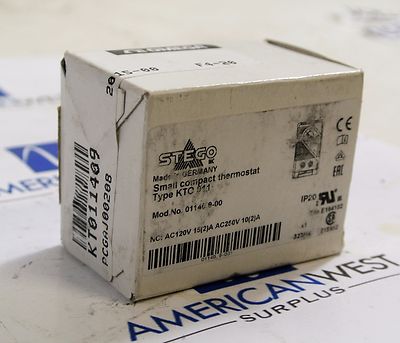 STEGO KTS011  small compact thermostat BLUE 32-140 New in box