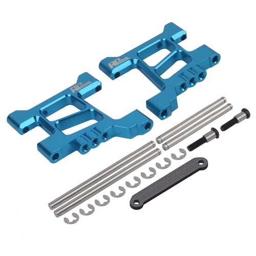 Aluminum Front Suspension Arms for Tamiya 1/10 GF02 Squash Van GF01 WR02CB Part - Picture 2 of 8