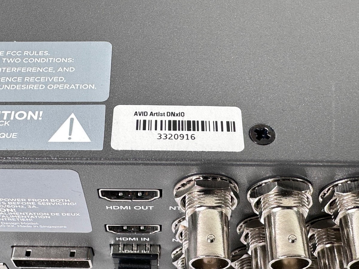Blackmagic Design Avid Artist DNxIO Professional Video I/O Blackmagic Design Avid Artist DNxIO Professional Video I/O