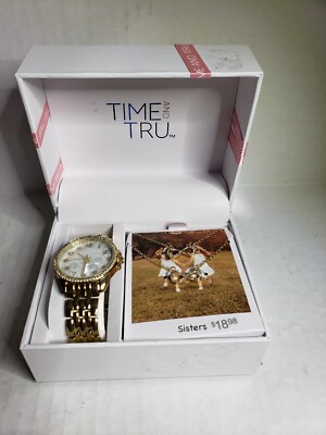 Brand New  Watch & Necklace Amazon.com: NUAYA 3PC Watch + Necklace +Bracelet Jewelry Set  main image 2