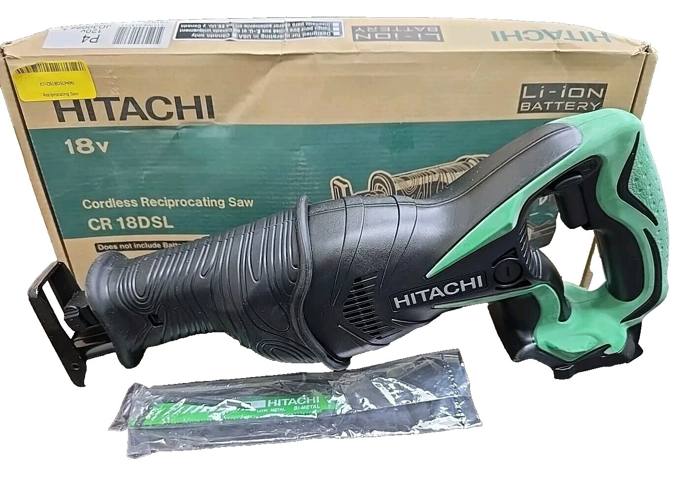 Hitachi 18 V sierras de sable Sierra de Vaivén