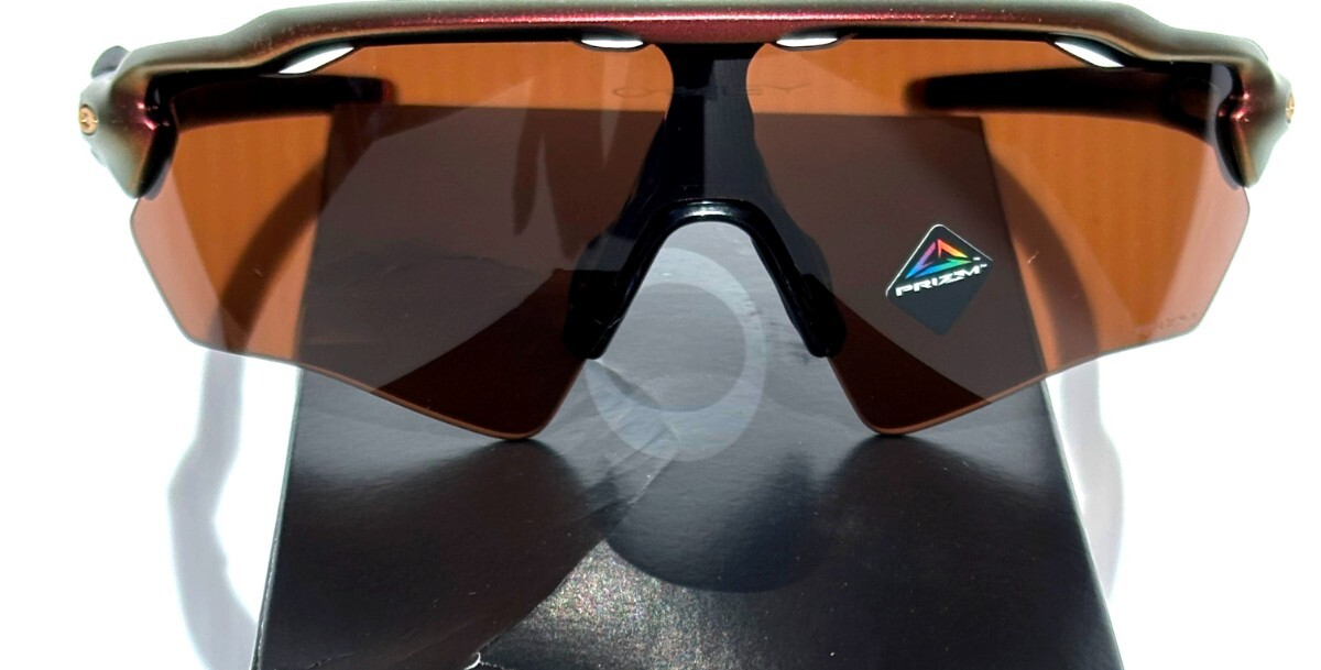 Oakley RADAR EV PATH XS YOUTH Mt Red Gold Shift PRIZM Bronze