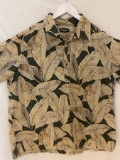 Vintage Riggers Hawaiian Shirt Mens 2XL 100  cotton w/Free shipping