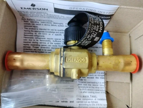 New. EMERSON 806756 Ball Valve BVS 058,  5/8" 16mm ODF