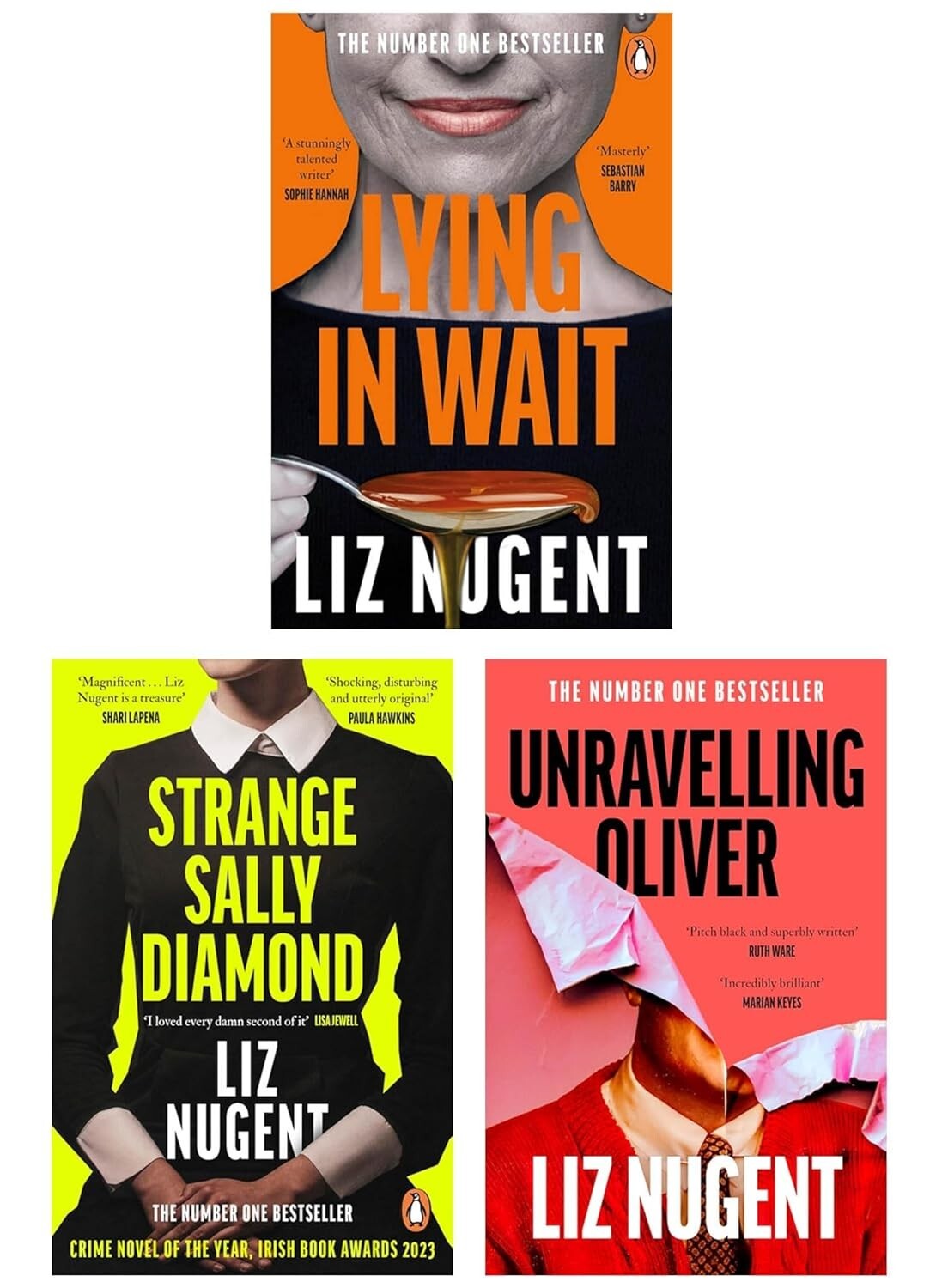 Penguin Liz Nugent 3 Book Set (Unravelling Oliver, Lying In Wait & Strange Sally Diamond) - Image 6