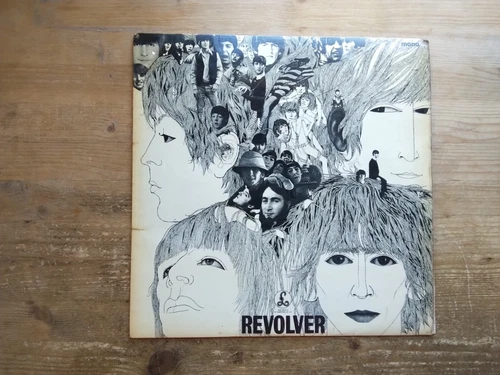 The Beatles Revolver -2/-1 1st Press Mono VG Vinyl LP Record PMC 7009 Loud Cut