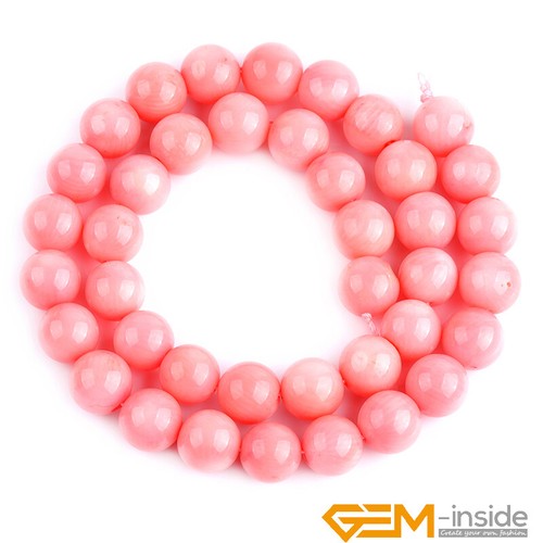 Assorted Round 10mm Smooth Gemstone Loose Beads For Jewellery Making Strand 15'' - Picture 71 of 290