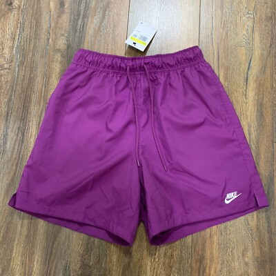 Nike Club Sportswear Woven Lined Flow Purple Shorts Men’s Size Small  FN3307-503