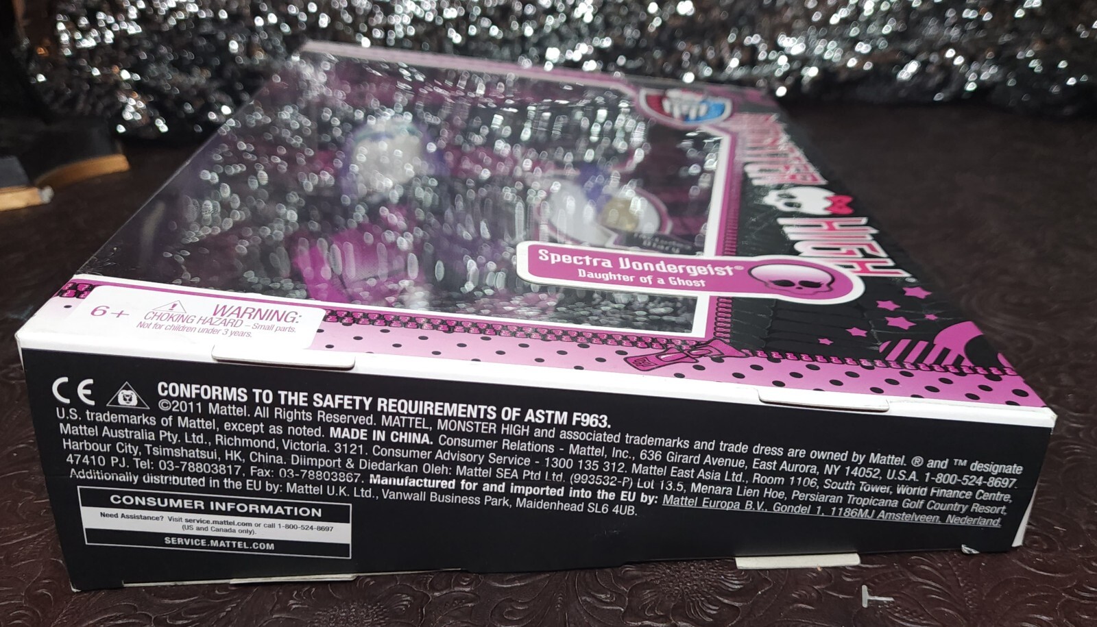 2011 Mattel Monster High Spectra Vondergeist - Original First Wave 1 Doll - NIB
