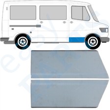 Für Mercedes T1 207-410 1977-1996 Vorne Tür reparatur blech Außen Paar