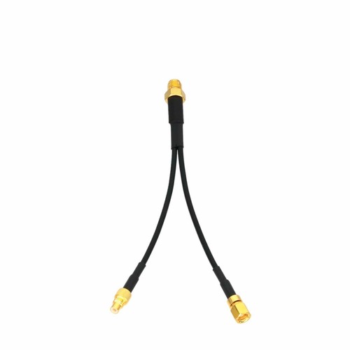 1x SMA auf 2x SMB Stecker/Buchse Sensor Verstärker Splitter/Combiner Y Adapter Kabel - Bild 4 von 9