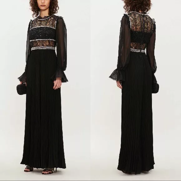 Self portrait hotsell maxi dresses