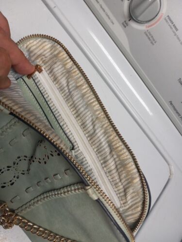 Violet Ray Purse Handbag Light Gray ADJUSTABLE - Nice Purse - Picture 9 of 11