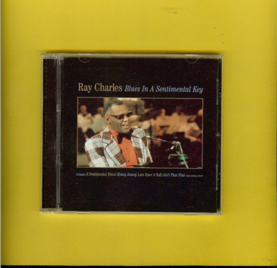 RAY CHARLES - BLUES IN A SENTIMENTAL KEY - CD - NEW - FREE SHIPPING