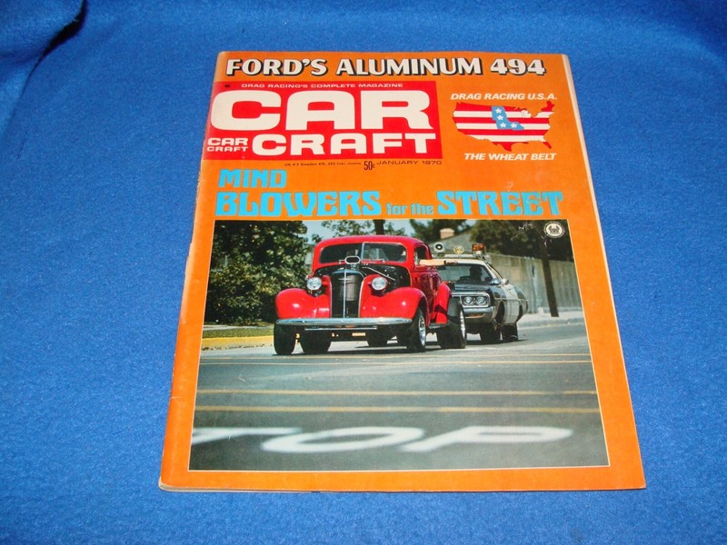 Car Craft Magazine January 1970 Volume 18 Number 1 Petersen Publishing Company