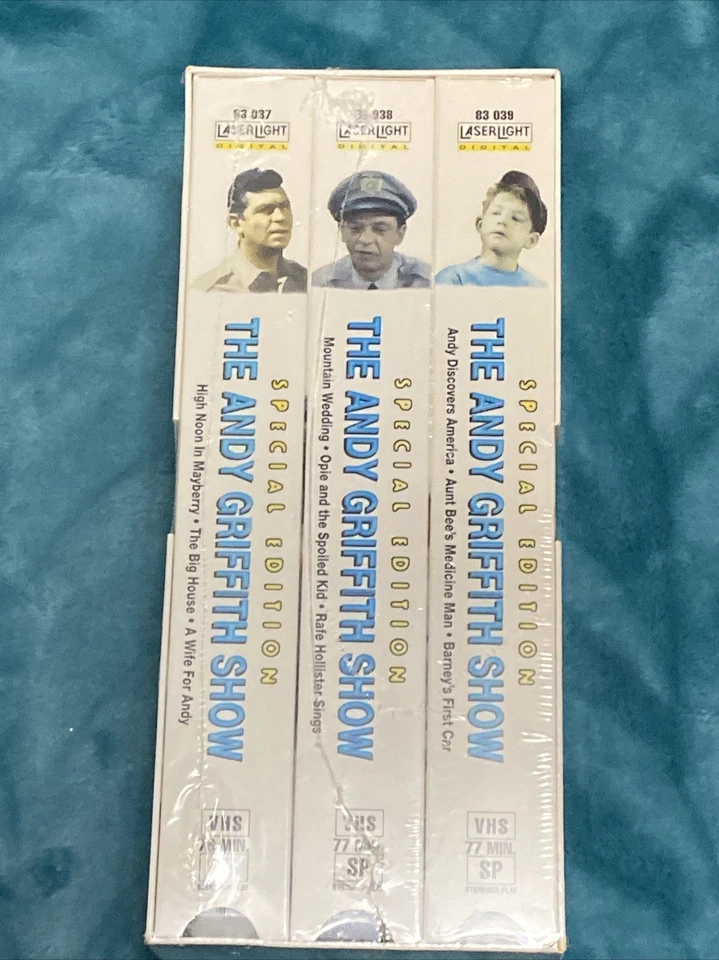Andy Griffith Show Three Pack Set VHS Brand New Sealed Special Edition Free Ship - Image 2 of 4