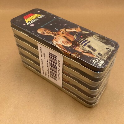 Helix Star Wars Schreibwaren Mathematik Set Dose x5 VERSIEGELT 40th Anniversary