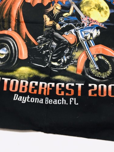 David Allan Coe Biketoberfest 2000 Bandana vintage Daytona Beach Florida Cycles - Picture 2 of 3