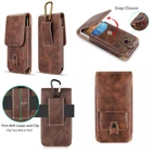 Vertical Belt Clip Cell Phone Pouch Case Cover For Apple iPhone Samsung Leather