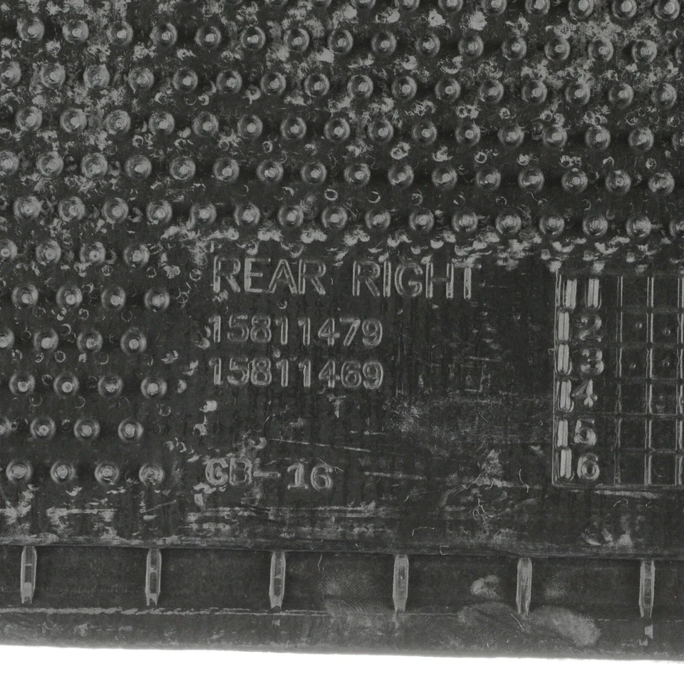 Alfombrillas traseras originales GM 2007-2014 Chevrolet GMC Tahoe Yukon 19121928 Foto 4 de 4