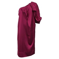 Stella Mccartney One Shoulder Dress In Pink Viscose Women Pink Size 36