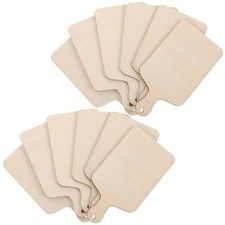 12 Pcs Miniature Wooden Boards Small Charcuterie Boards For Crafts