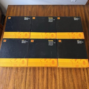 Lot Of 6 Kodak Carousel Transvue 140 Projector Gray Slide Tray Original With Box
