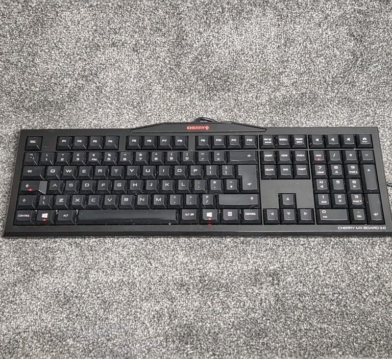 Cherry MX Board 3.0 Mechanical Gaming Keyboard Tested Working (UK QWERTY Layout)