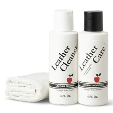 Apple Brand Leather Cleaner & Conditioner Kit - for Use On Leather Purses, Ha...