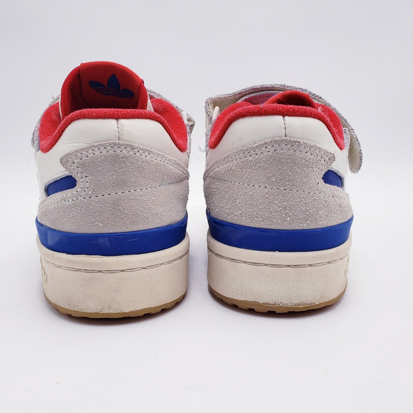 Adidas Forum Low Off White Scarlett Collegiate Royal Stripes Sneaker Men's 6.5 thumbnail 4