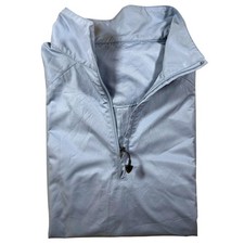 Nike Pullover Windbreaker Convertible Sleeve Half Zip Golf Running Blue M