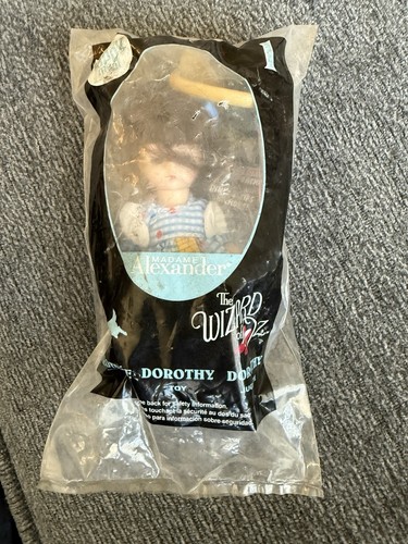 2008 McDonalds Madame Alexander Dorothy Wizard of Oz Doll #1 Happy Meal NEW OLD