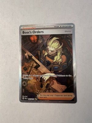 Pokemon Boss's Orders SV02: Paldea Evolved 265/193 NM