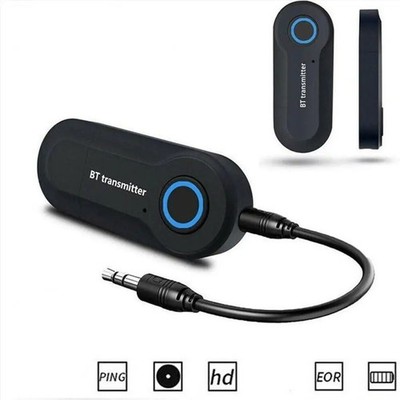 Bluetooth Transmitter Receiver 3.5mm Audio Transmitter Adapter USB TV PC Headpho