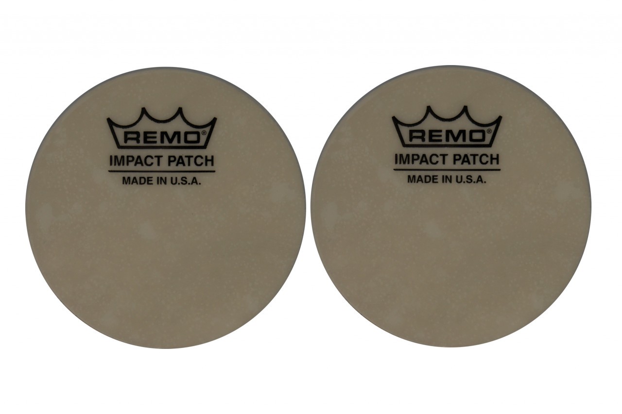 Remo Bass Drum Head Impact Patch For Pedal Twin Pack IM-0002-PH