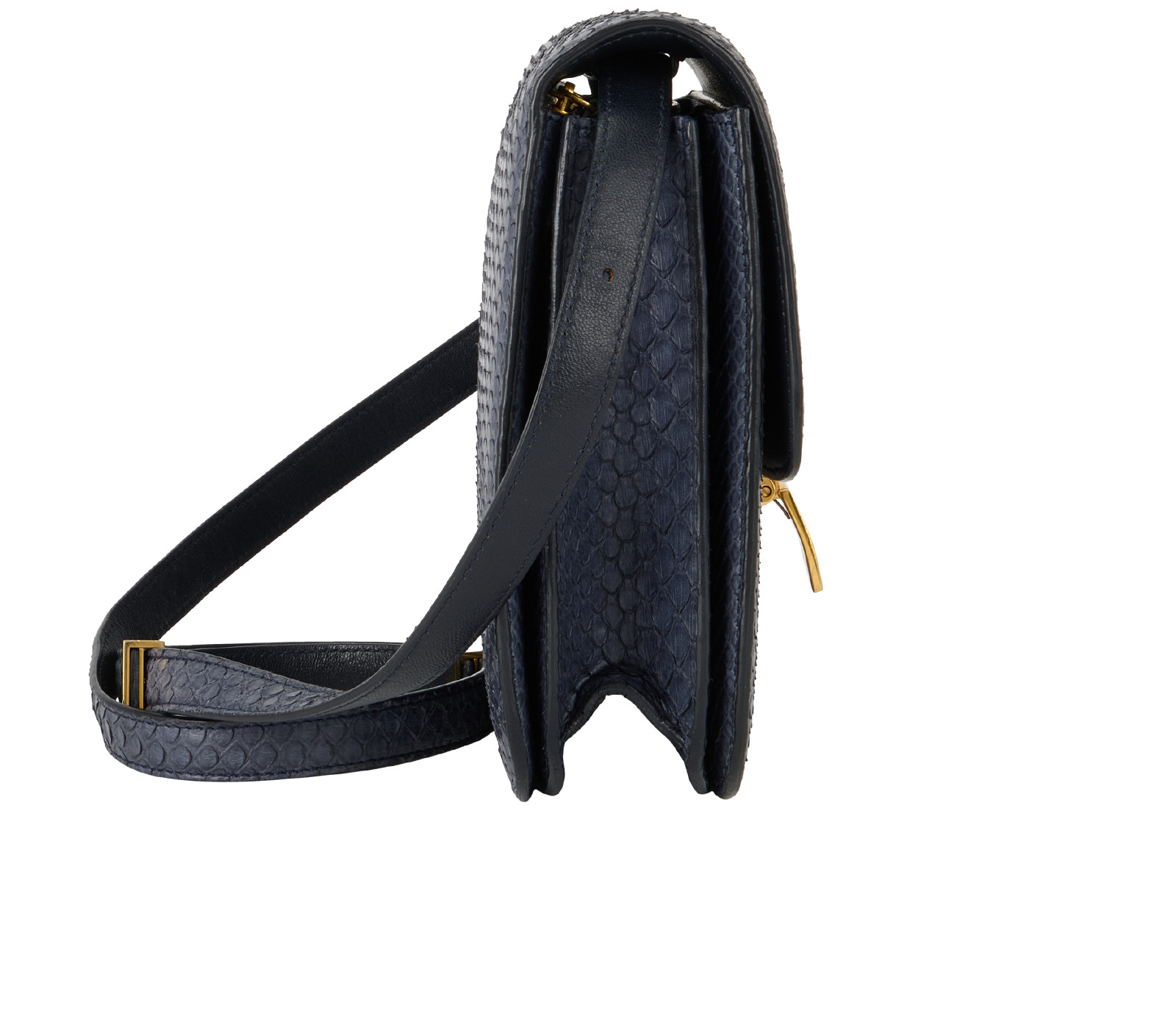 Celine Classic Box Crossbody Python Navy - image 3