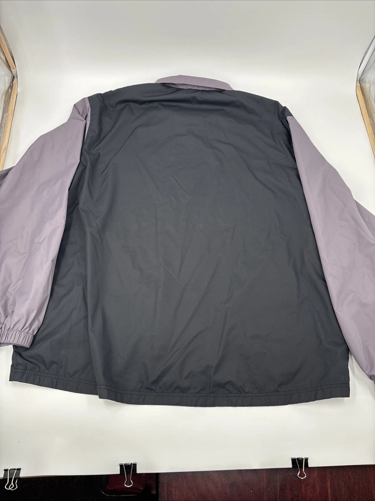 BCG  Mens Black/ Grey Windbreaker size XXXL zipper front. BCG Jacket. image 7