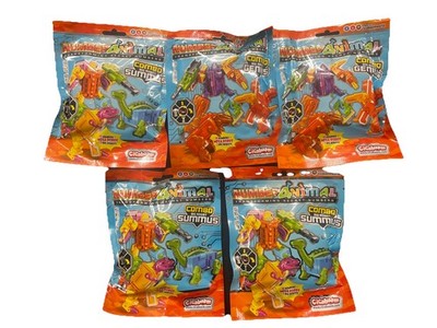 Number Animal Transforming Secret Numbers: 5 Cicaboom Sealed Bags