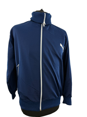 Puma Vlado Stenzel Full Zip Trainingsjacke Navy M Vintage 70er M 40-42 in selten