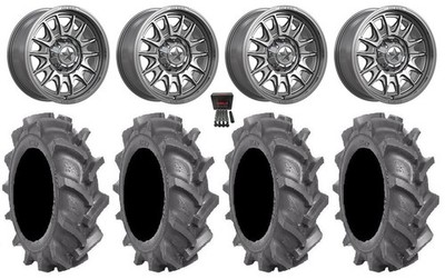 MSA Commander 20'' Wheels Platinum 33'' BKT AT 171 Tires Ranger 1500 & Xpedition