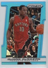 2013-14 Panini Prizm Light Blue Prizm Die-Cut 169/199 DeMar DeRozan #17 f1i