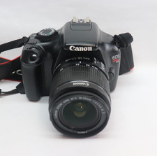 Canon EOS Rebel T3 DSLR Camera 18-55mm IS II Lens Battery Tested Works