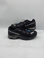 Salomon XT-4 OG Herren Wander Sneaker Schwarz Silber UK 11 EU 46 NEU