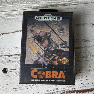 Twin Cobra (Sega Genesis, American Treco) Shooter, 1991