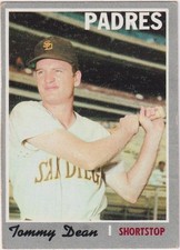 1970 Topps MLB #234 Tommy Dean Padres
