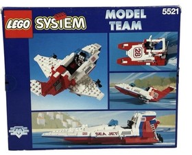 Vintage LEGO Model Team Sea Jet 5521 Brand New Open Box Contents Sealed